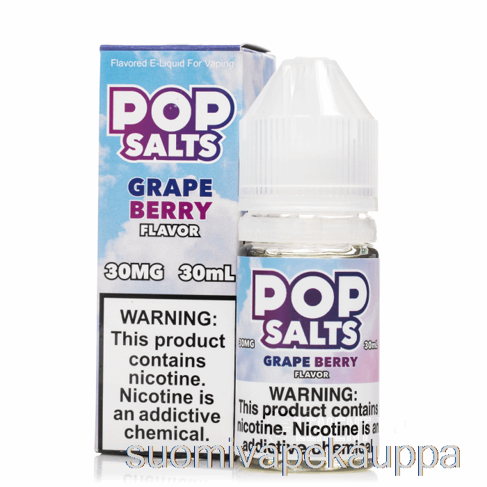 Vape Box Rypälemarja - Pop-suolat - 30ml 30mg